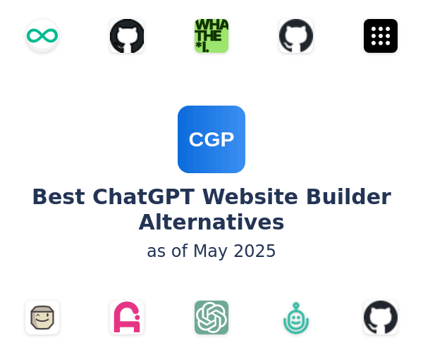 Best ChatGPT Website Builder Alternatives