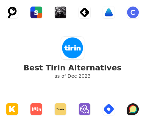 Best Tirin Alternatives