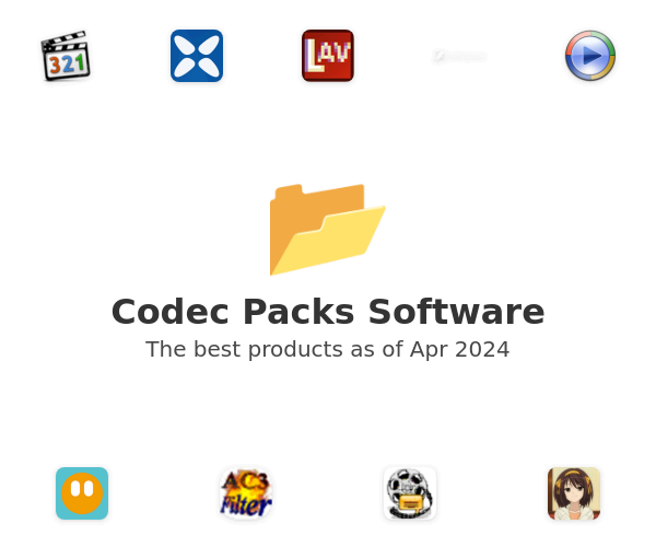The best Codec Packs products