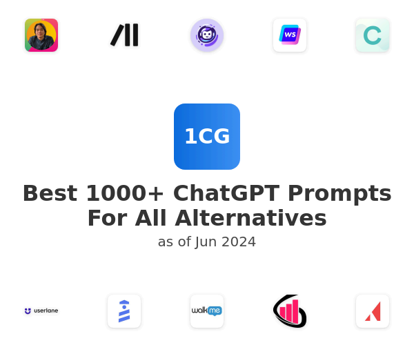 Best 1000+ ChatGPT Prompts For All Alternatives