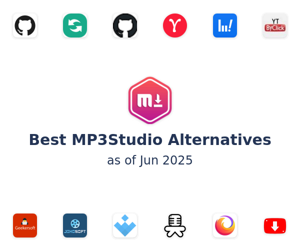Best MP3Studio Alternatives