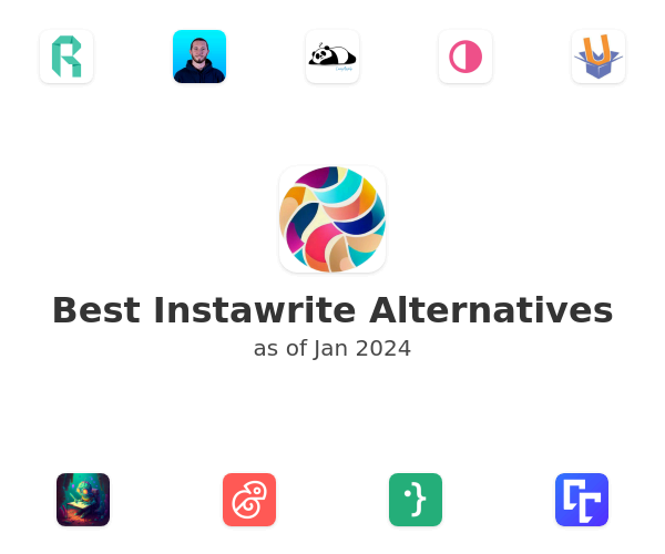 Best Instawrite Alternatives