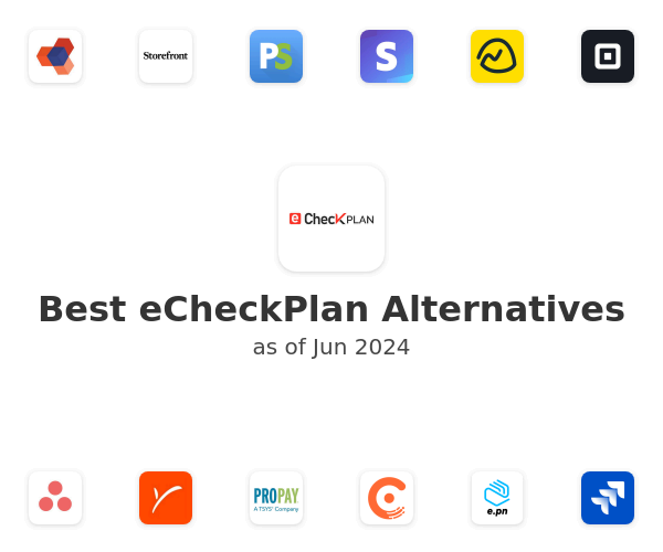 Best eCheckPlan Alternatives