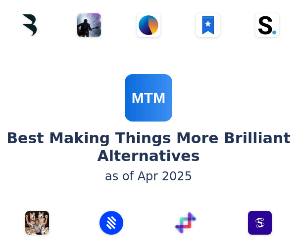 Best Making Things More Brilliant Alternatives