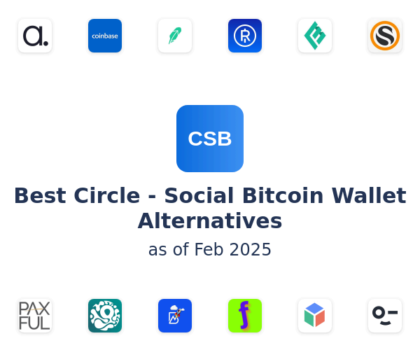 Best Circle - Social Bitcoin Wallet Alternatives