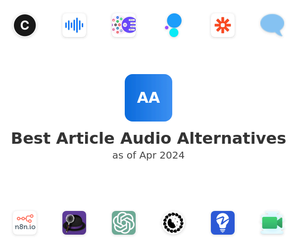 Best Article Audio Alternatives
