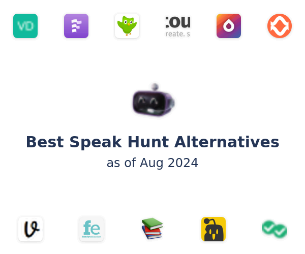 Best Speak Hunt Alternatives