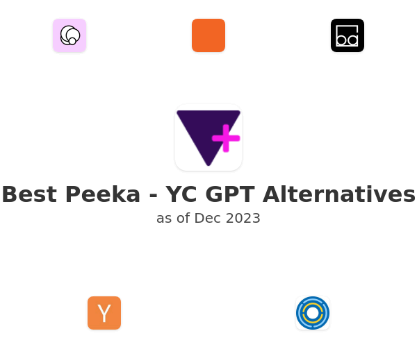 Best Peeka - YC GPT Alternatives