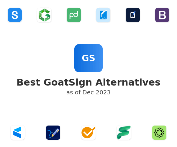 Best GoatSign Alternatives