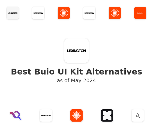 Best Buio UI Kit Alternatives