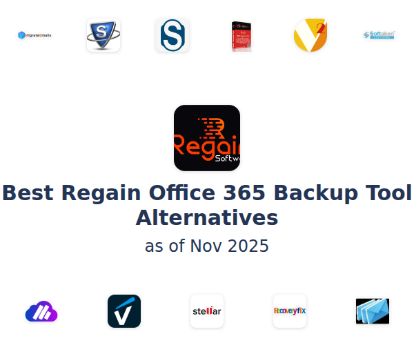 Best Regain Office 365 Backup Tool Alternatives