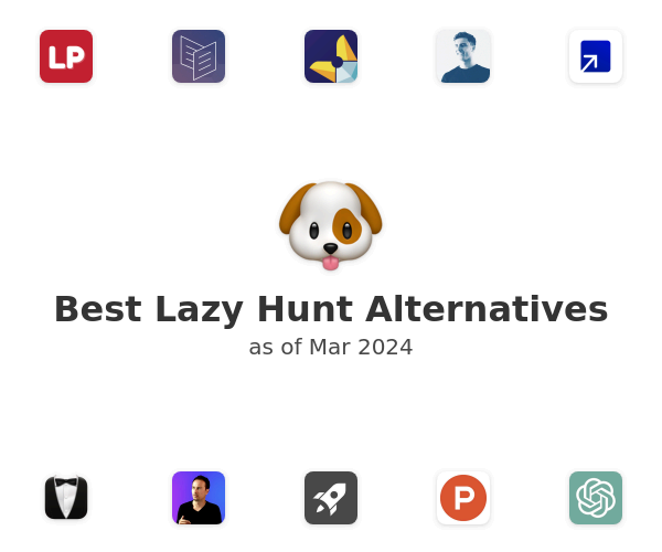 Best Lazy Hunt Alternatives