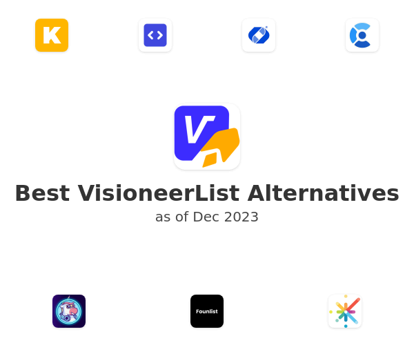 Best VisioneerList Alternatives