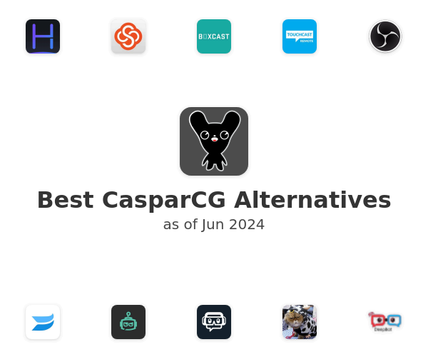 Best CasparCG Alternatives