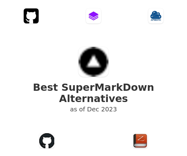 Best SuperMarkDown Alternatives