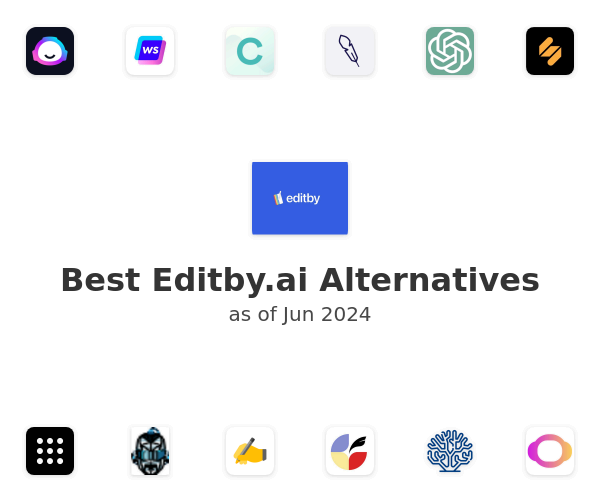 Best Editby.ai Alternatives