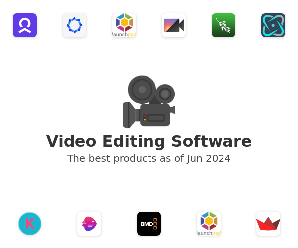 The best Video Editing products