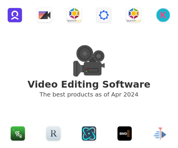 The best Video Editing products