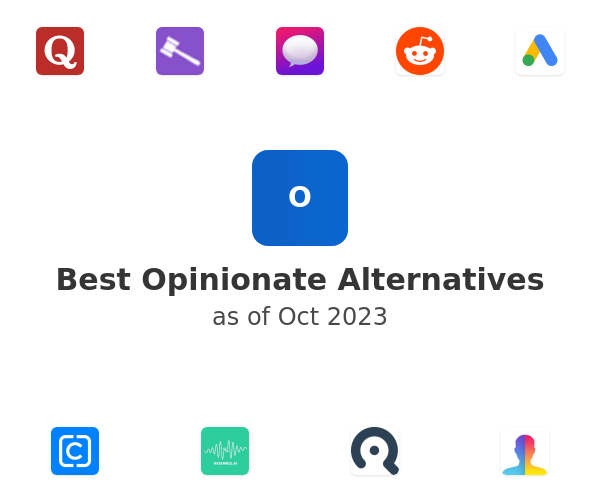 Best Opinionate Alternatives