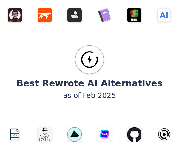 Best Rewrote AI Alternatives