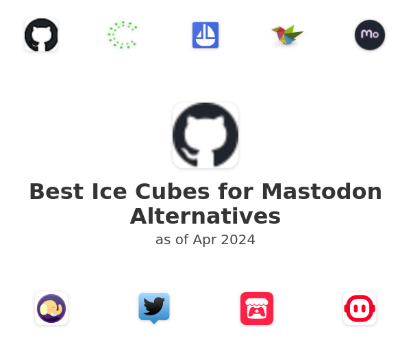 Best Ice Cubes for Mastodon Alternatives