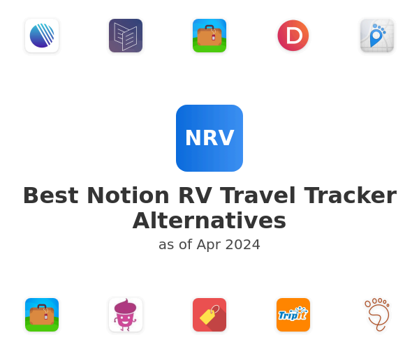 Best Notion RV Travel Tracker Alternatives