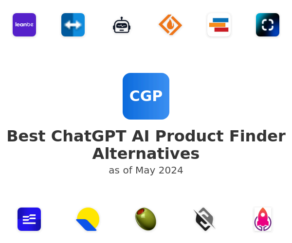 Best ChatGPT AI Product Finder Alternatives