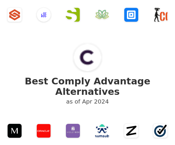 Best Comply Advantage Alternatives