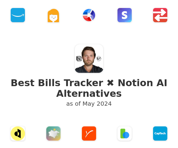 Best Bills Tracker ✖️ Notion AI Alternatives