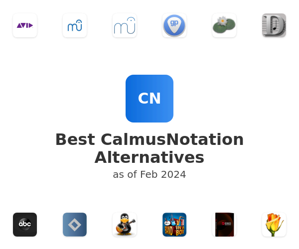 Best CalmusNotation Alternatives