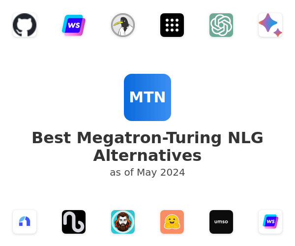 Best Megatron-Turing NLG Alternatives
