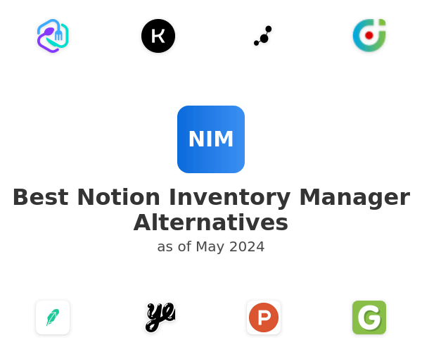 Best Notion Inventory Manager Alternatives