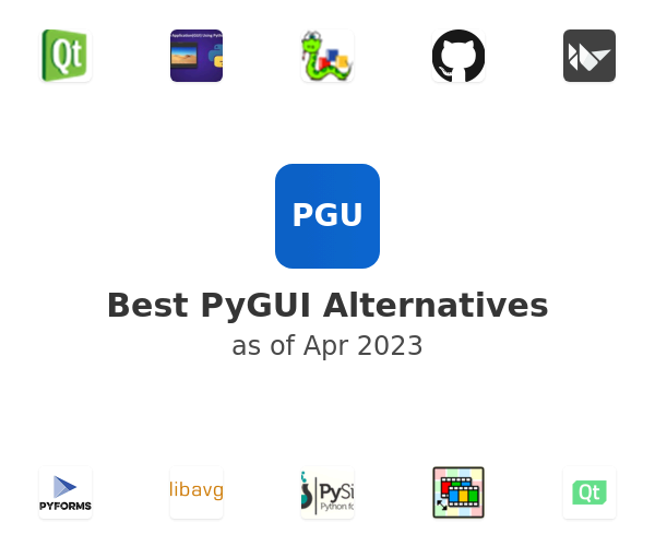 Best PyGUI Alternatives