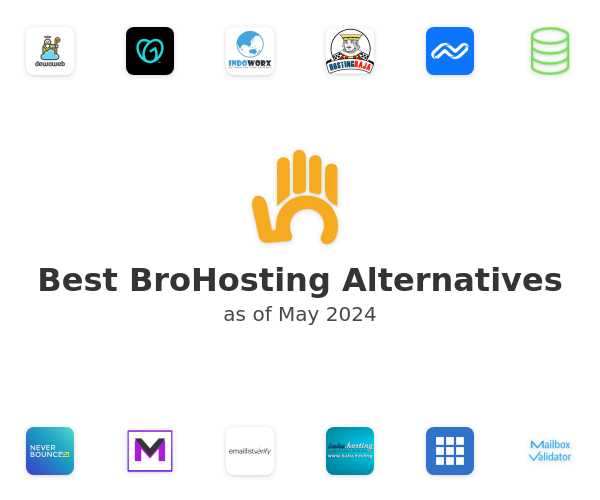 Best BroHosting Alternatives