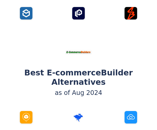 Best E-commerceBuilder Alternatives
