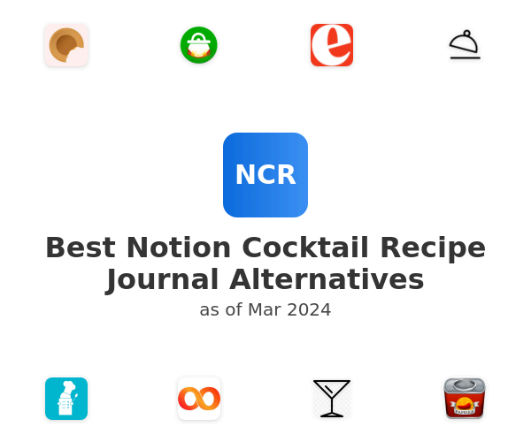 Best Notion Cocktail Recipe Journal Alternatives