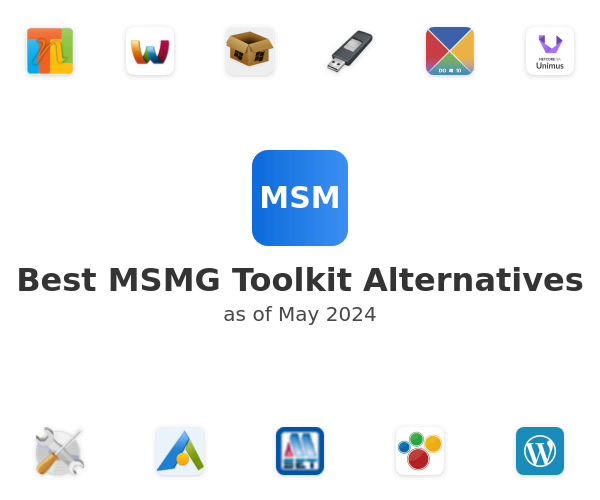 Best MSMG Toolkit Alternatives