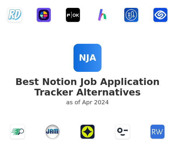 Best Notion Job Application Tracker Alternatives