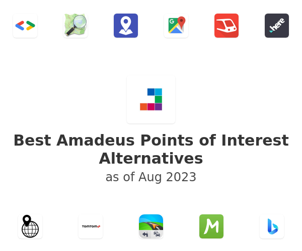 Best Amadeus Points of Interest Alternatives