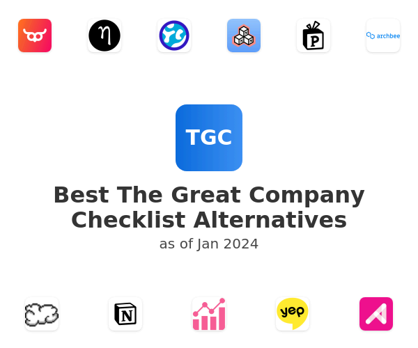 Best The Great Company Checklist Alternatives