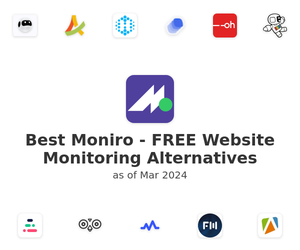 Best Moniro - FREE Website Monitoring Alternatives