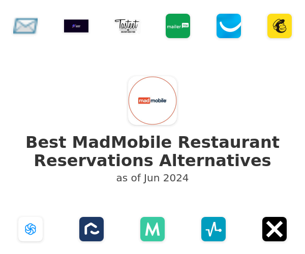 Best MadMobile Restaurant Reservations Alternatives