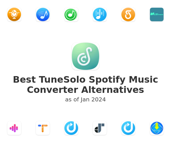 Best TuneSolo Spotify Music Converter Alternatives