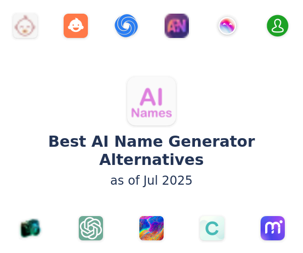 Best AI Name Generator Alternatives