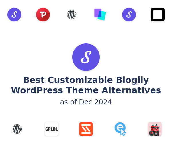 Best Customizable Blogily WordPress Theme Alternatives