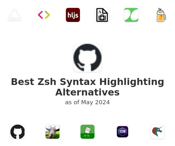 Best Zsh Syntax Highlighting Alternatives