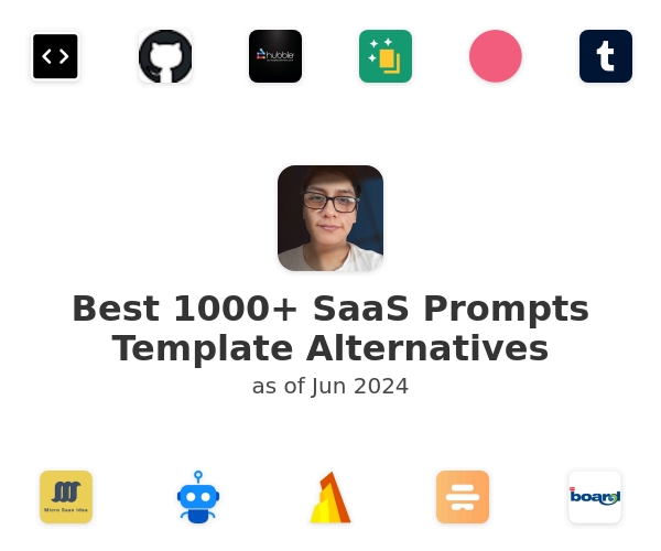 Best 1000+ SaaS Prompts Template Alternatives