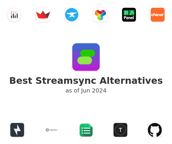 Best Streamsync Alternatives