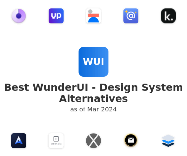 Best WunderUI - Design System Alternatives