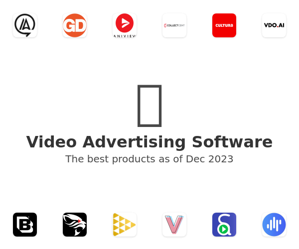 The best Video Advertising products